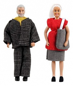 Куклы для игр с домиком - Бабушка с дедушкой (Lundby, LB_60806700)